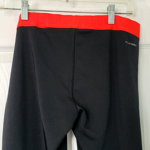 Reebok Playdry Women's Active Graphic Print Pants Tights Leggings Size L - Picture 9 of 15